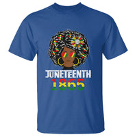 Black Queen 1865 Juneteenth T Shirt - Wonder Print Shop
