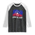 Juneteenth Flag 1865 Raglan Shirt Black Freedom Black History
