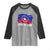 Juneteenth Flag 1865 Raglan Shirt Black Freedom Black History