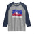 Juneteenth Flag 1865 Raglan Shirt Black Freedom Black History