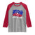 Juneteenth Flag 1865 Raglan Shirt Black Freedom Black History