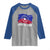 Juneteenth Flag 1865 Raglan Shirt Black Freedom Black History