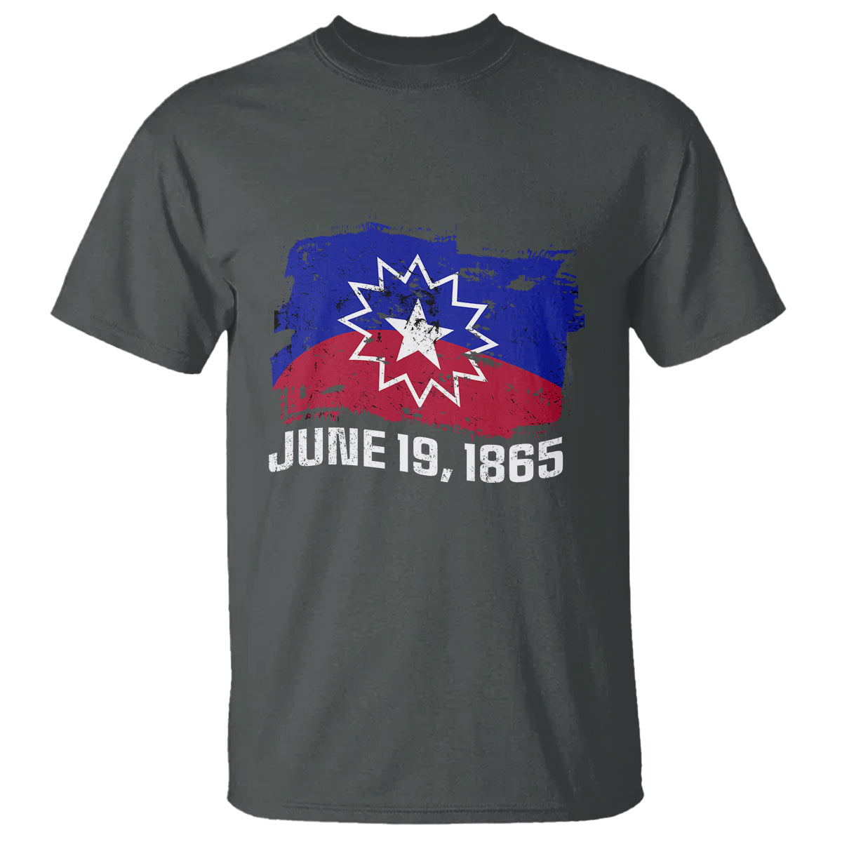 Juneteenth Flag T Shirt Black Freedom Black History - Wonder Print Shop
