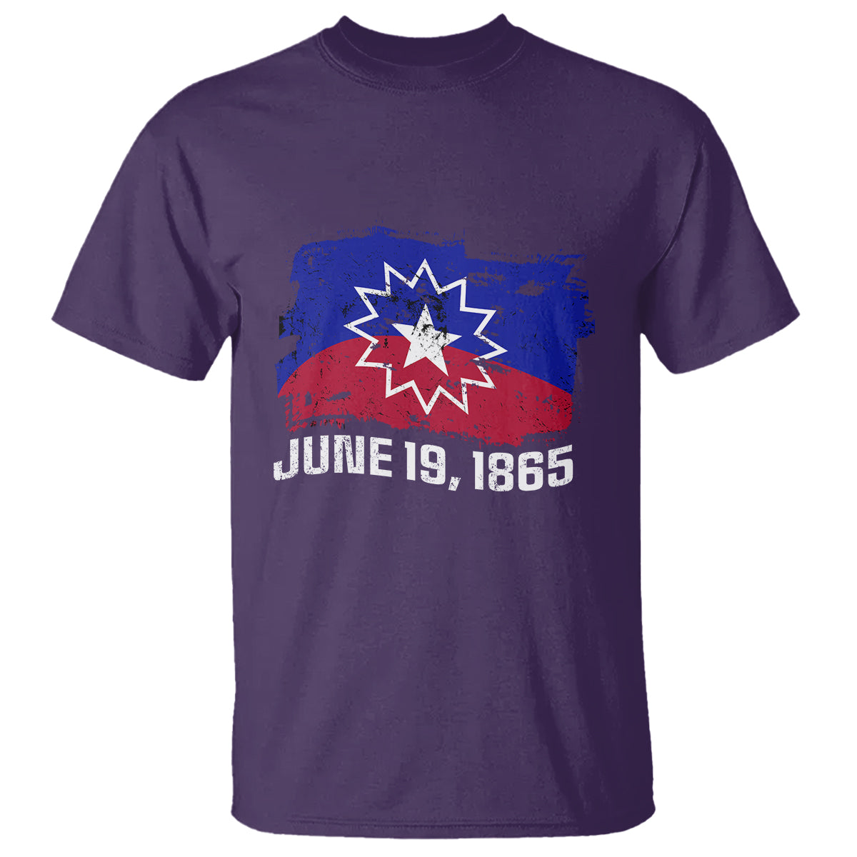 Juneteenth Flag T Shirt Black Freedom Black History - Wonder Print Shop