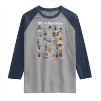 ABCs of Black History Pride Raglan Shirt Juneteenth Black Freedom