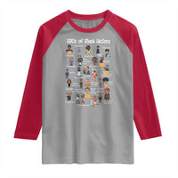 ABCs of Black History Pride Raglan Shirt Juneteenth Black Freedom