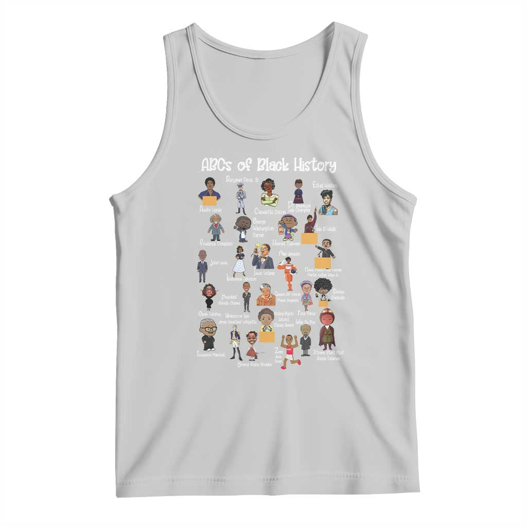ABCs of Black History Pride Tank Top Juneteenth Black Freedom