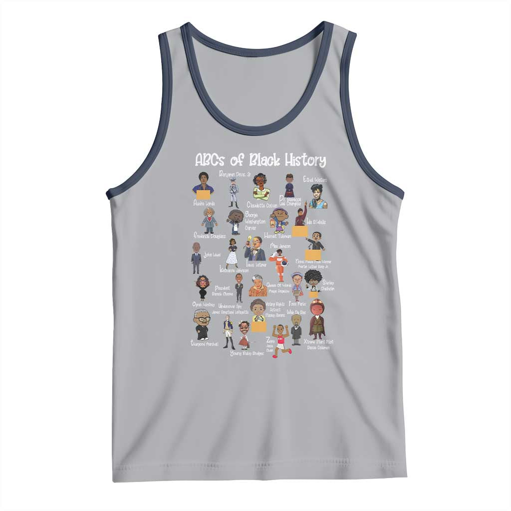 ABCs of Black History Pride Tank Top Juneteenth Black Freedom