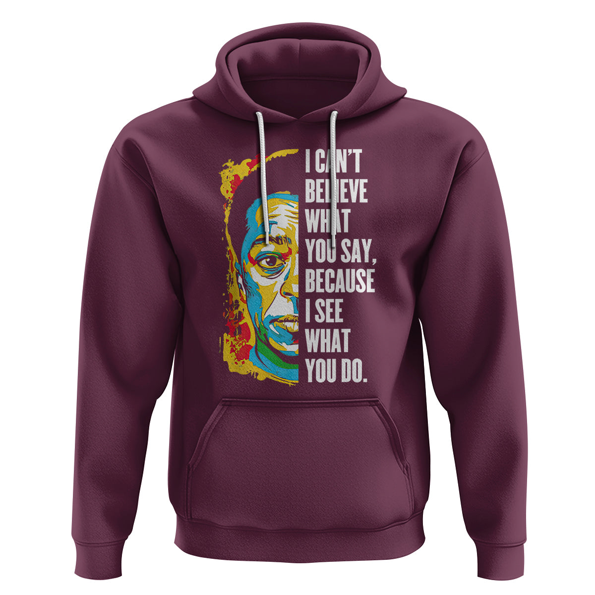 James Baldwin Graffiti Art Juneteenth Black History Month Hoodie - Wonder Print Shop