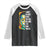 James Baldwin Graffiti Art Raglan Shirt Juneteenth Black History Month