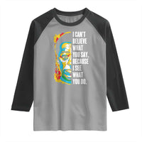 James Baldwin Graffiti Art Raglan Shirt Juneteenth Black History Month