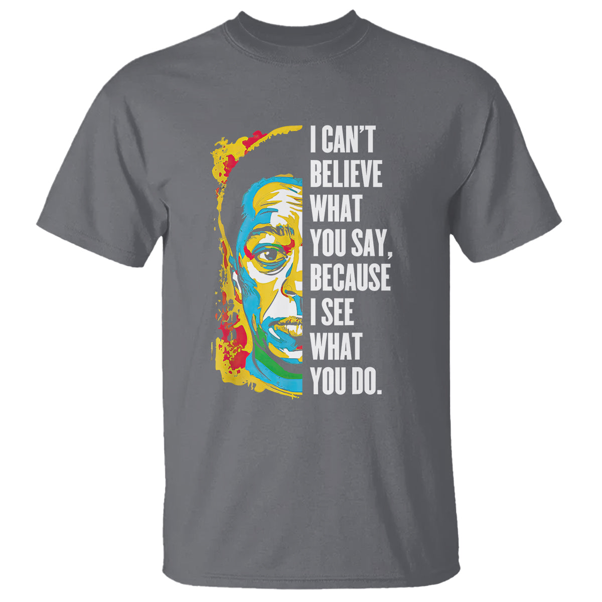 James Baldwin Graffiti Art Juneteenth Black History Month T Shirt - Wonder Print Shop