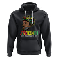 Juneteenth Celebrating Black Freedom African American 1865 Hoodie - Wonder Print Shop