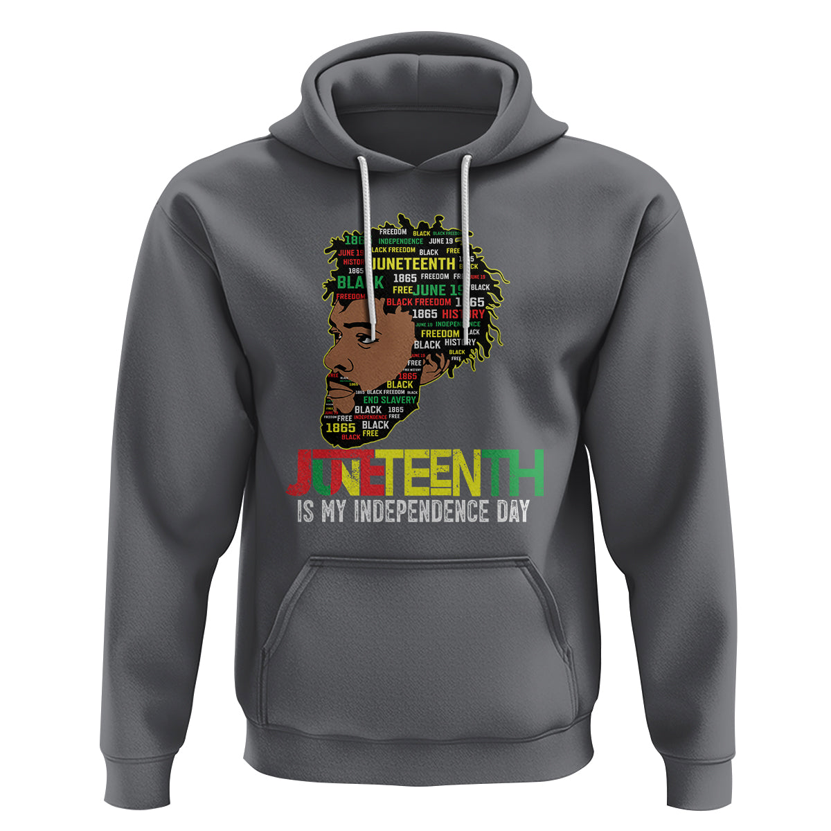 Juneteenth Celebrating Black Freedom African American 1865 Hoodie - Wonder Print Shop