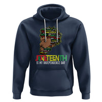 Juneteenth Celebrating Black Freedom African American 1865 Hoodie - Wonder Print Shop