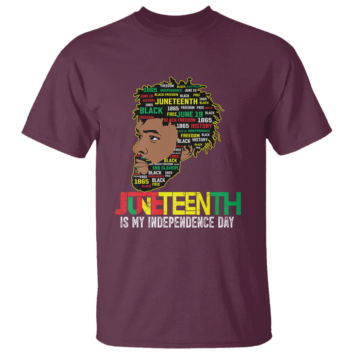 Juneteenth Celebrating Black Freedom African American 1865 T Shirt - Wonder Print Shop