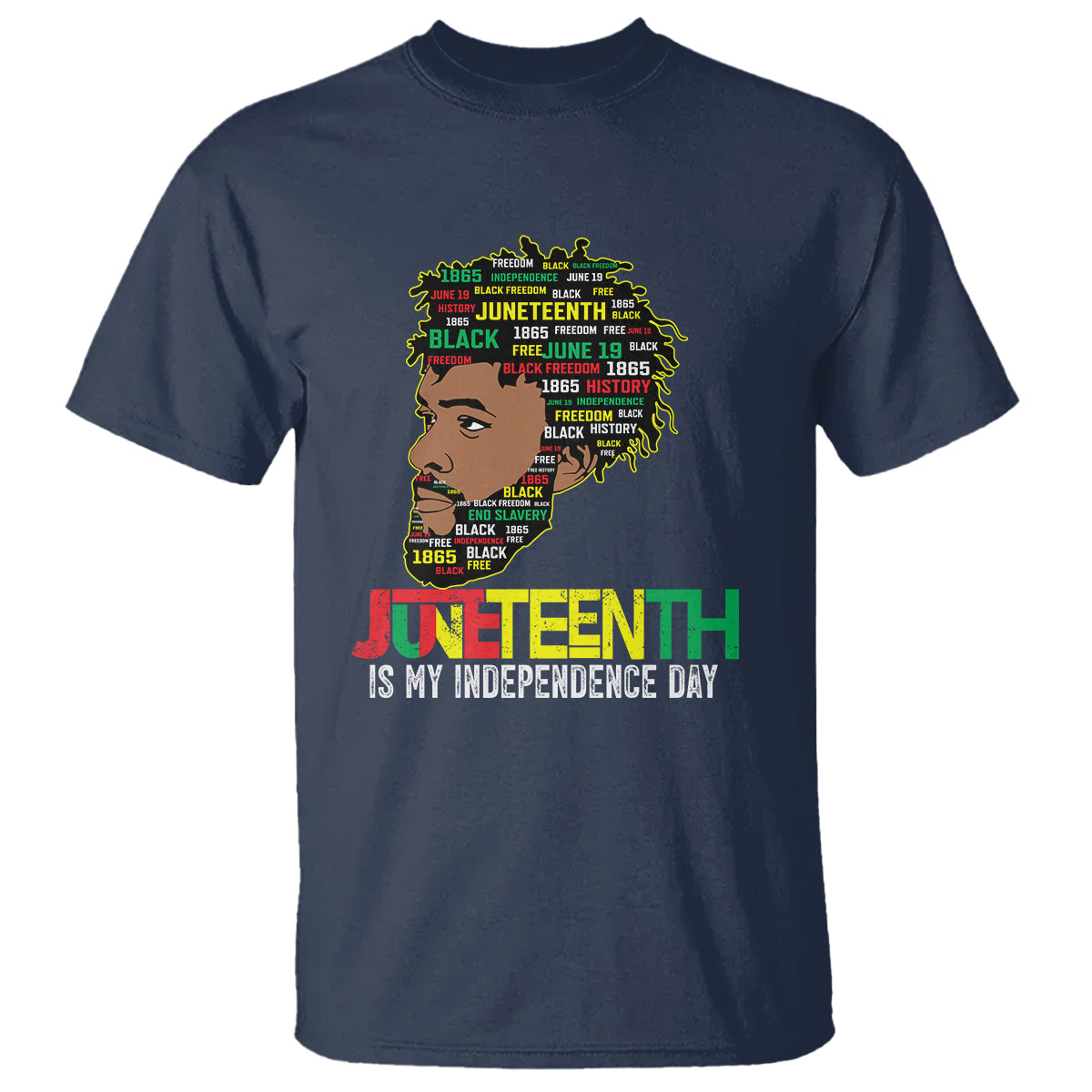 Juneteenth Celebrating Black Freedom African American 1865 T Shirt - Wonder Print Shop