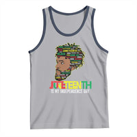 Juneteenth 1865 King Tank Top June 19th Black Freedom African American History
