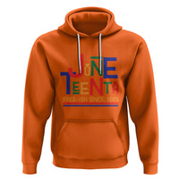 Free Ish Hoodie Juneteenth Celebration Since 1865 Retro - Wonder Print Shop