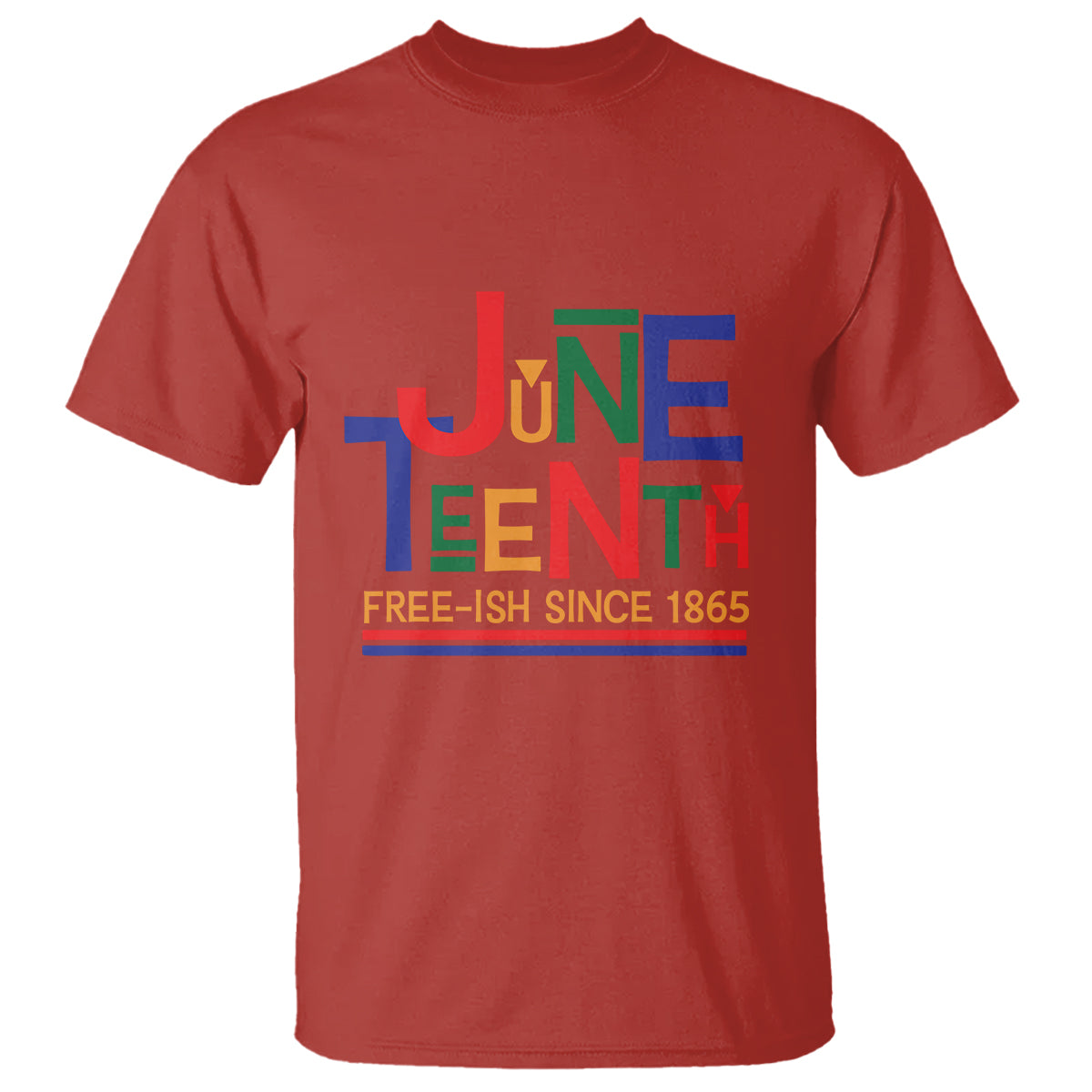 Free Ish T Shirt Juneteenth Celebration Since 1865 Retro - Wonder Print Shop