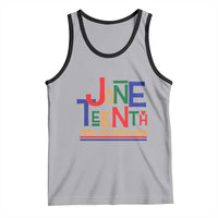 Free Ish Tank Top Juneteenth Celebration Since 1865 Retro