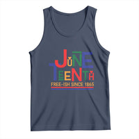Free Ish Tank Top Juneteenth Celebration Since 1865 Retro