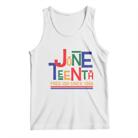 Free Ish Tank Top Juneteenth Celebration Since 1865 Retro