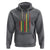 Happy Juneteenth Flag Hoodie Melanin Black Pride Pan African 1865 - Wonder Print Shop