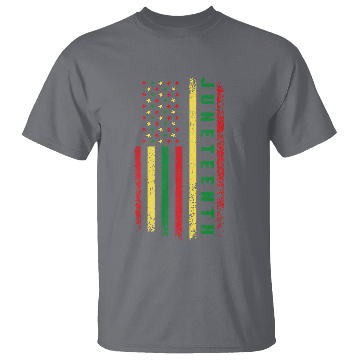Happy Juneteenth Flag T Shirt Melanin Black Pride Pan African 1865 - Wonder Print Shop
