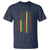 Happy Juneteenth Flag T Shirt Melanin Black Pride Pan African 1865 - Wonder Print Shop