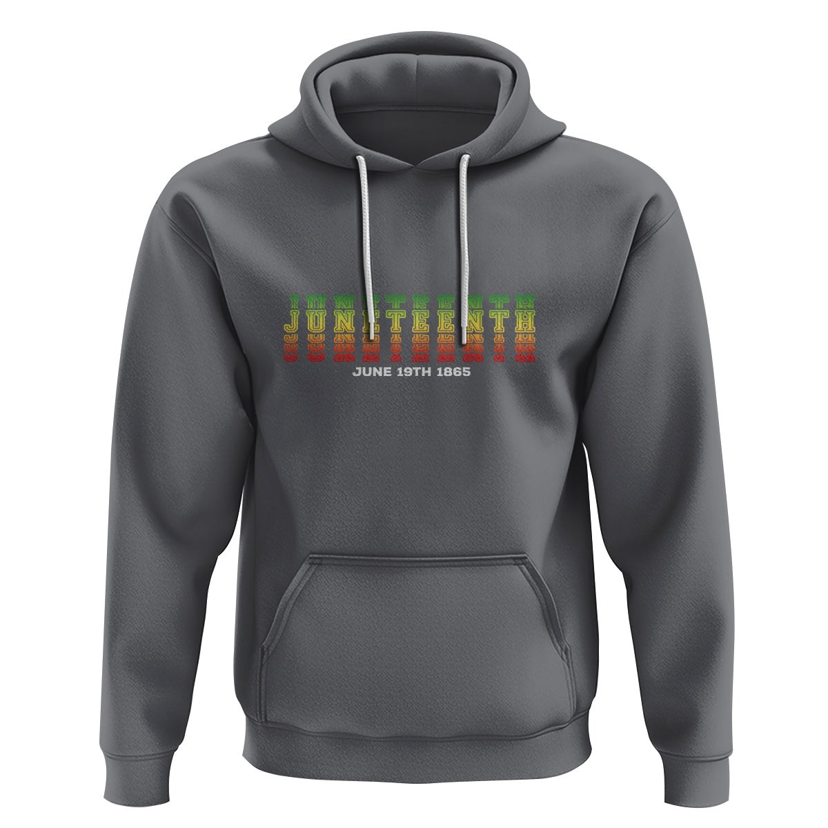 Happy Juneteenth Is My Independence Day Hoodie - Wonder Print Shop