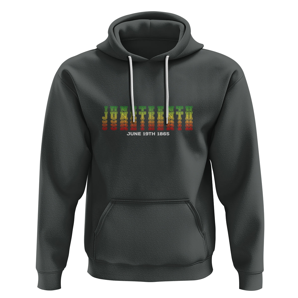 Happy Juneteenth Is My Independence Day Hoodie - Wonder Print Shop