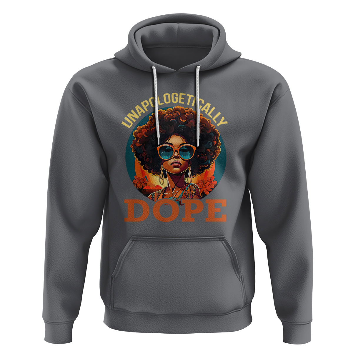 Black Women Unapologetically Dope Juneteenth Black History Hoodie - Wonder Print Shop