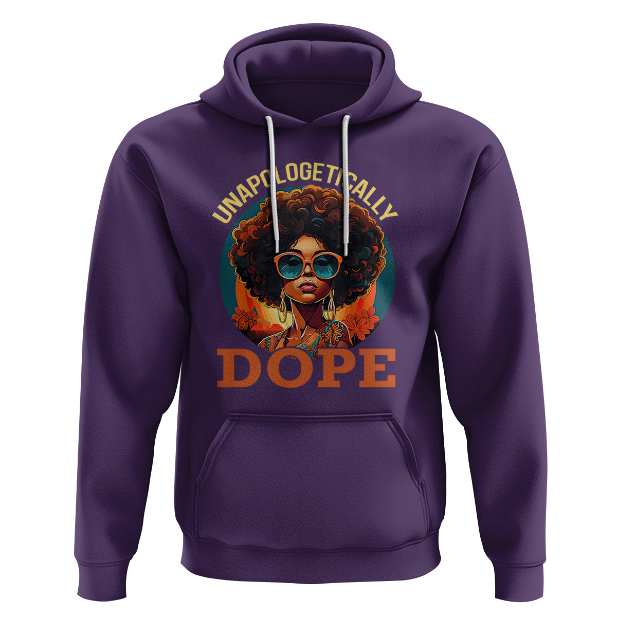 Black Women Unapologetically Dope Juneteenth Black History Hoodie - Wonder Print Shop