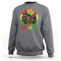 Black Women Sweatshirt Remembering My Ancestors Juneteenth Celebrate - Wonder Print Shop