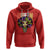 Black Queen Hoodie Proud Melanin Strong Educated Retro Vintage - Wonder Print Shop