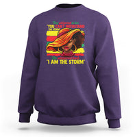 Proud Black African American Ladies Black History Month Sweatshirt - Wonder Print Shop