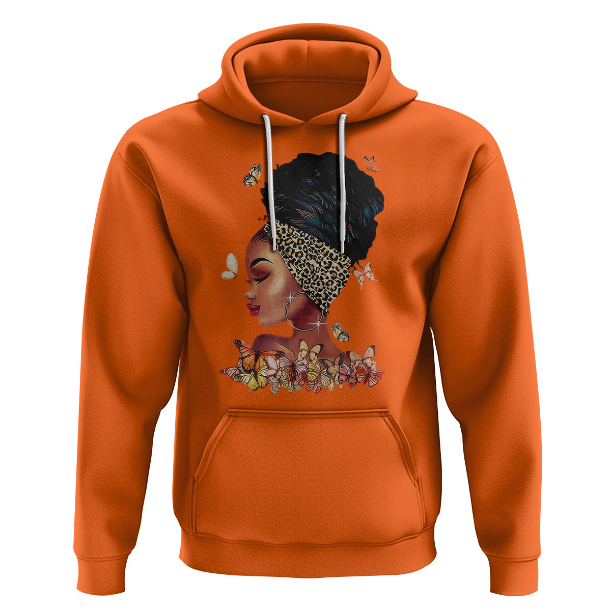 Black Girl Magic Afro Melanin Queen African American Women Hoodie - Wonder Print Shop