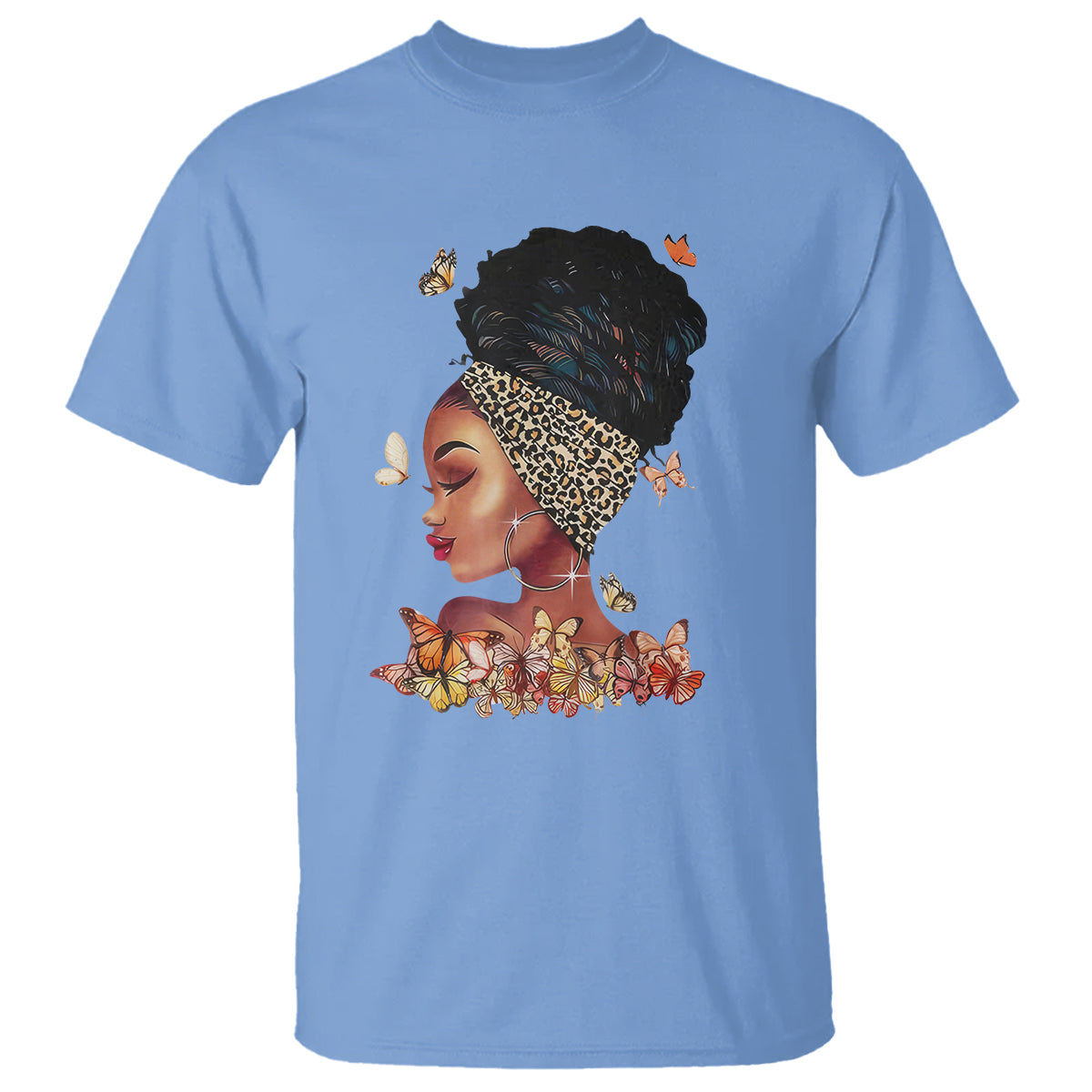Black Girl Magic Afro Melanin Queen African American Women T Shirt - Wonder Print Shop