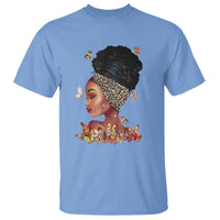 Black Girl Magic Afro Melanin Queen African American Women T Shirt - Wonder Print Shop