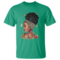 Black Girl Magic Afro Melanin Queen African American Women T Shirt - Wonder Print Shop