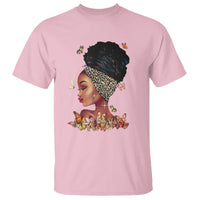 Black Girl Magic Afro Melanin Queen African American Women T Shirt - Wonder Print Shop