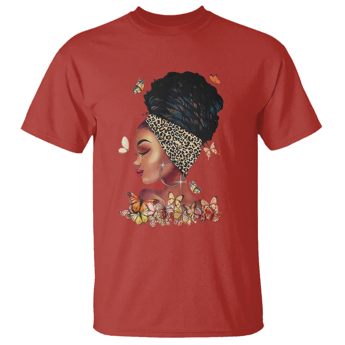 Black Girl Magic Afro Melanin Queen African American Women T Shirt - Wonder Print Shop