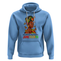 Remembering My Ancestors Juneteenth Celebrate Black Women Hoodie - Wonder Print Shop