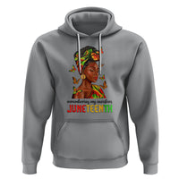 Remembering My Ancestors Juneteenth Celebrate Black Women Hoodie - Wonder Print Shop