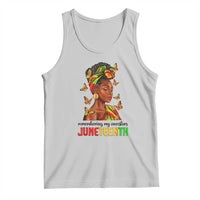Black Women Tank Top Remembering My Ancestors Juneteenth Celebration