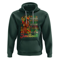 Juneteenth Hoodie I am The Storm Black Women Black History Month - Wonder Print Shop