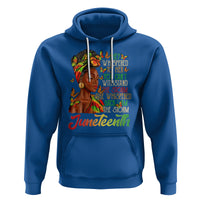 Juneteenth Hoodie I am The Storm Black Women Black History Month - Wonder Print Shop