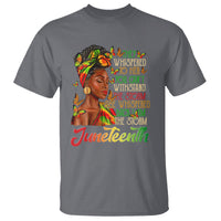 Juneteenth T Shirt I am The Storm Black Women Black History Month - Wonder Print Shop