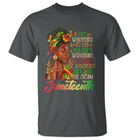 Juneteenth T Shirt I am The Storm Black Women Black History Month - Wonder Print Shop